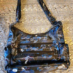 LUG Camper - Blue Floral Bag